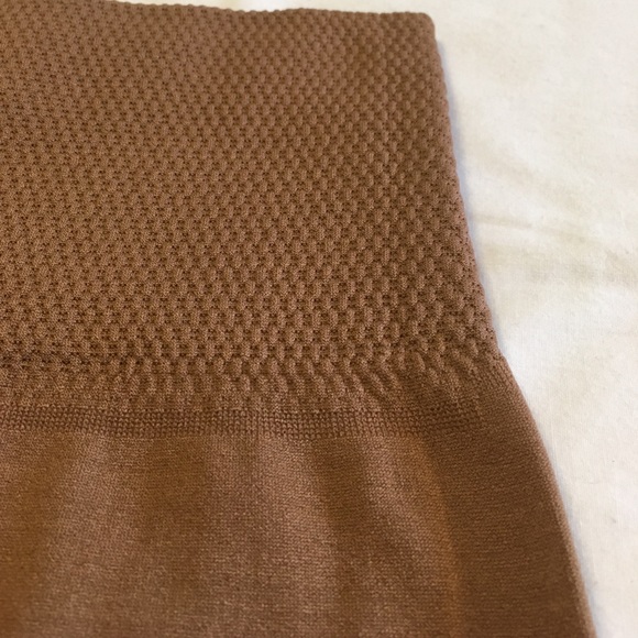 Fleece Leggings - High waist band - Mocha - Picture 5 of 5